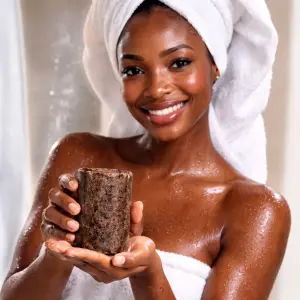 Savon Naturel Noir Ghanéen – Secret de Beauté Ancestral d’Afrique de l’Ouest