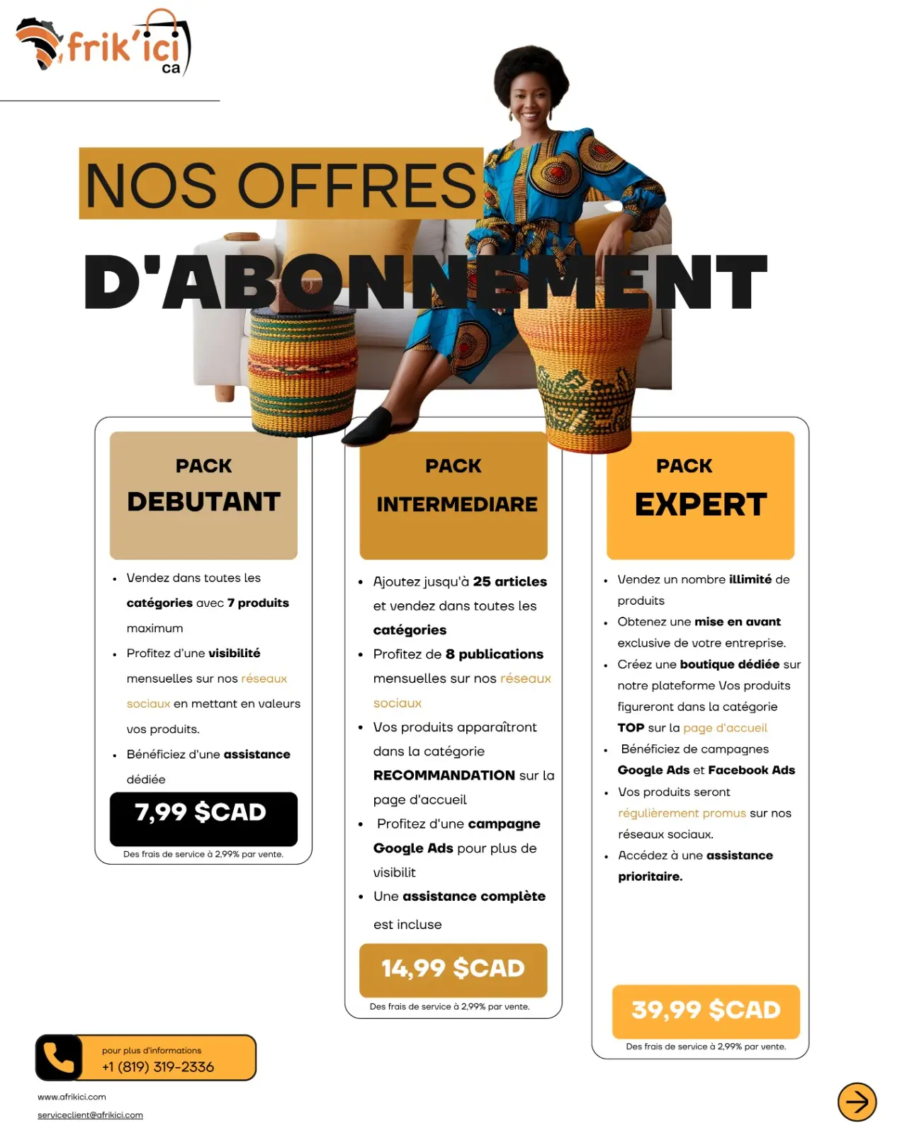 Devenir vendeur